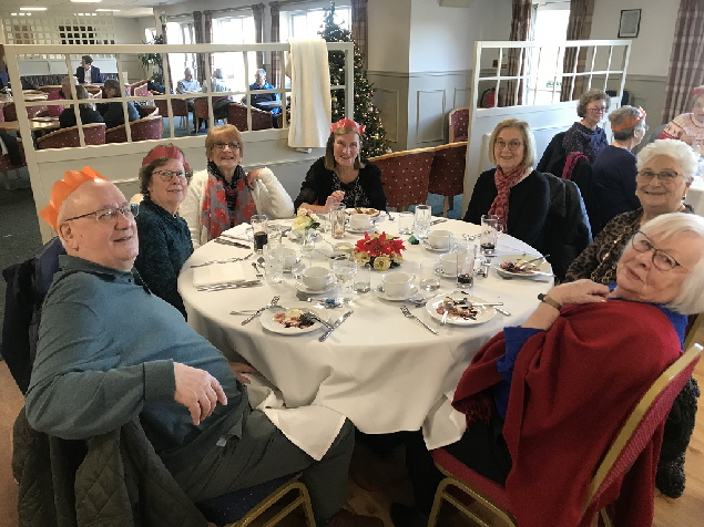 Gerry, Sheelah, Andrea, Stella, Helen, Maureen and Liz
