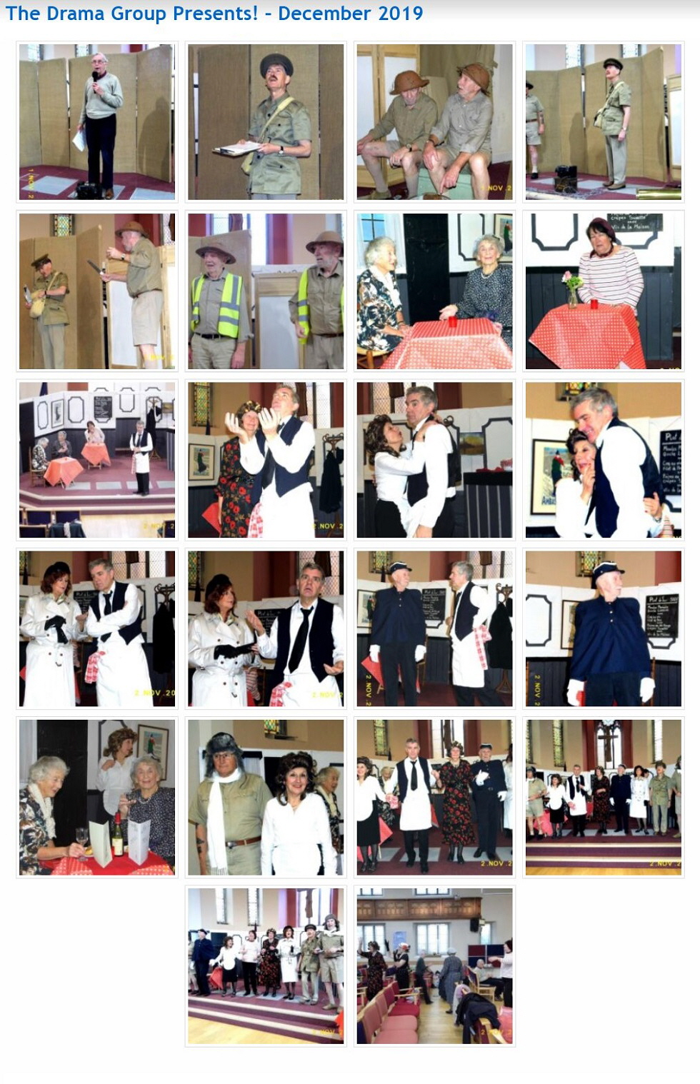 The Drama Group Presents - December 2019